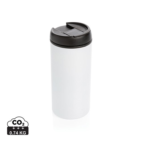 Mug Metro en acier inoxydable recyclé RCS - 1