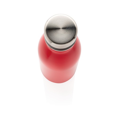 red Botella de agua de lujo de acero inoxidable reciclado RCS