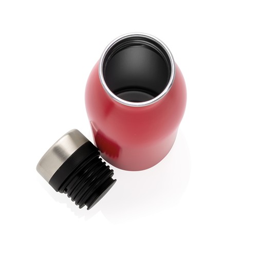 red Botella de agua de lujo de acero inoxidable reciclado RCS