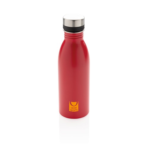 red Botella de agua de lujo de acero inoxidable reciclado RCS
