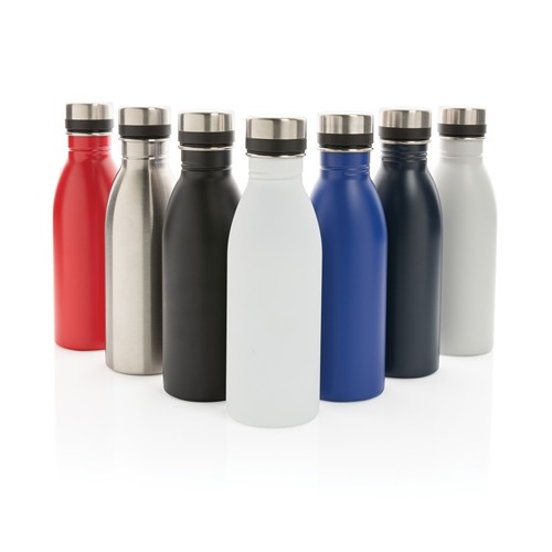 red Botella de agua de lujo de acero inoxidable reciclado RCS