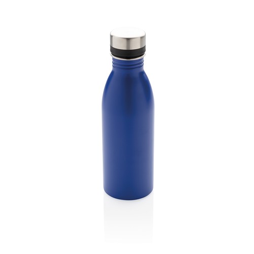 blue Botella de agua de lujo de acero inoxidable reciclado RCS