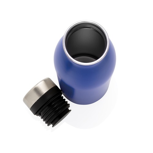 blue Botella de agua de lujo de acero inoxidable reciclado RCS