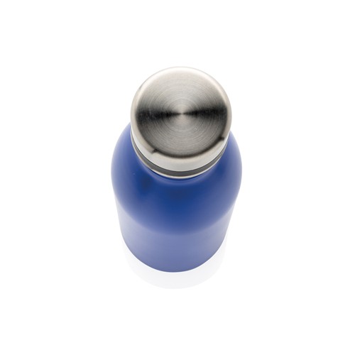 blue Botella de agua de lujo de acero inoxidable reciclado RCS