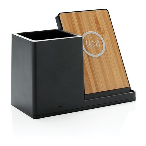 Chargeur 10W avec porte-stylo en ABS recyclé RCS Ontario - 2