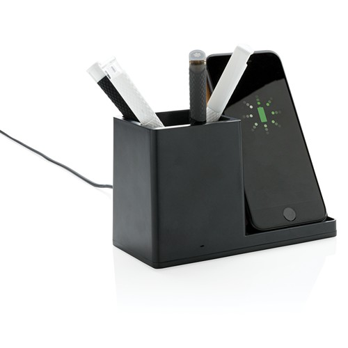 Chargeur 10W avec porte-stylo en ABS recyclé RCS Ontario - 3