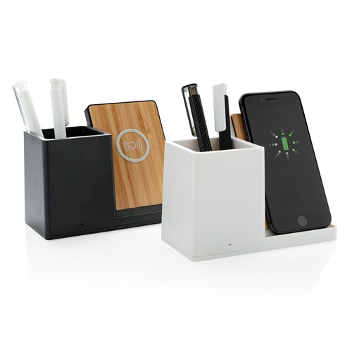 Chargeur 10W avec porte-stylo en ABS recyclé RCS Ontario - 8