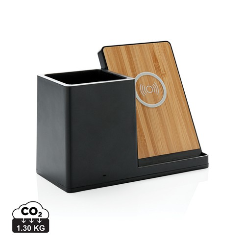 Chargeur 10W avec porte-stylo en ABS recyclé RCS Ontario - 1