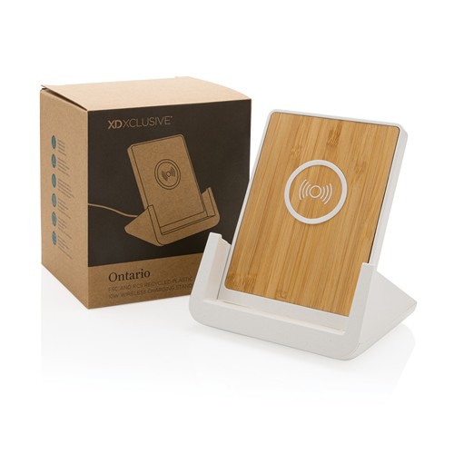 Chargeur 10W avec support en ABS recyclé RCS Ontario - 14