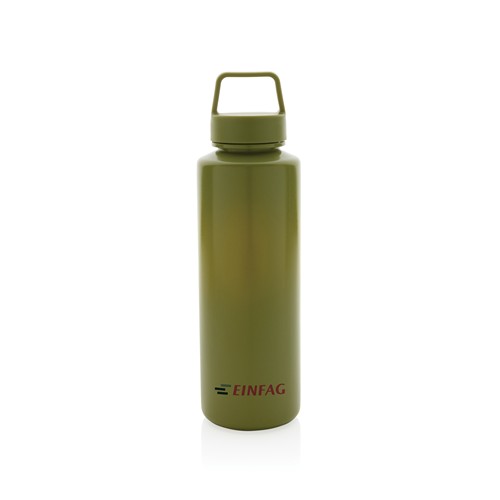 green Botella de agua con asa RCS RPP