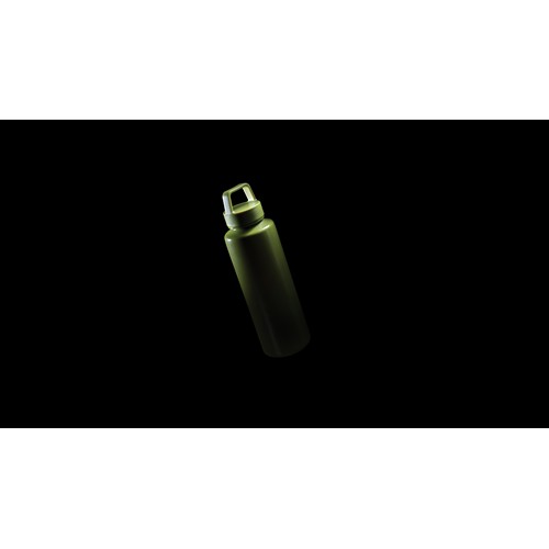 green Botella de agua con asa RCS RPP