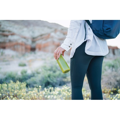 green Botella de agua con asa RCS RPP