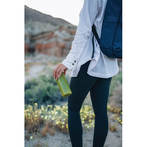 green Botella de agua con asa RCS RPP