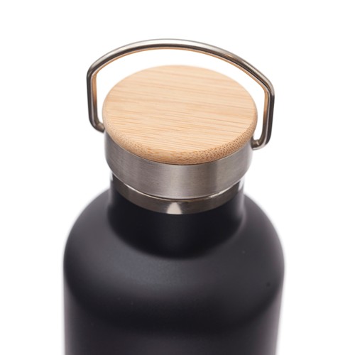 black VINGA Botella termo 1000 ml Miles Large