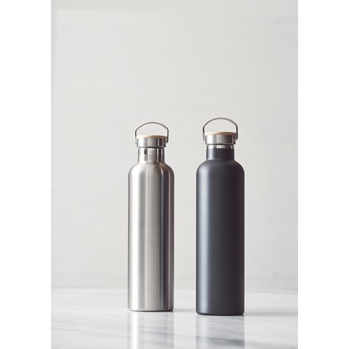 black VINGA Botella termo 1000 ml Miles Large