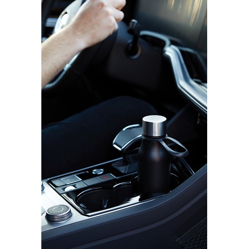 black VINGA Botella termo Lean