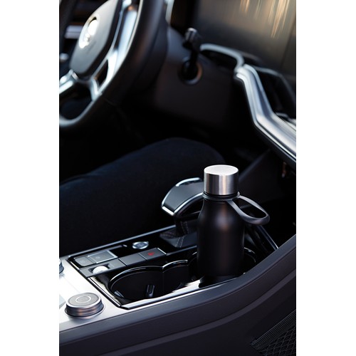 black VINGA Botella termo Lean