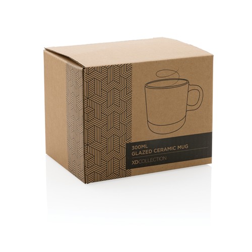 green Taza de cerámica esmaltada 360 ml