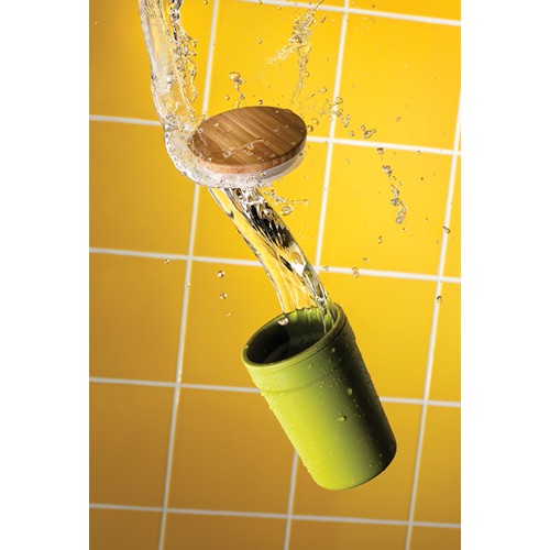 Taza GRS RPP con tapa de bambú