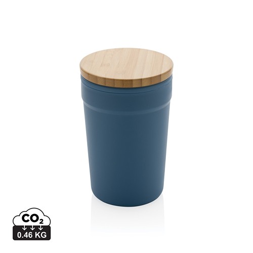 TAZA GRS RPP CON TAPA DE BAMBÚ