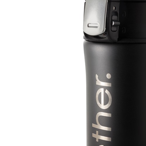 black Taza al vacío de acero inoxidable reciclado RCS