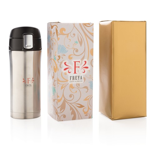 Mug 300ml  EASY LOCK en acier inoxydable recyclé RCS - 9