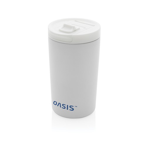 white Taza con cierre hermético RCS RSS al vacío de doble pared