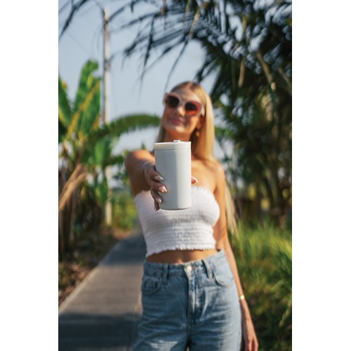 white Taza con cierre hermético RCS RSS al vacío de doble pared