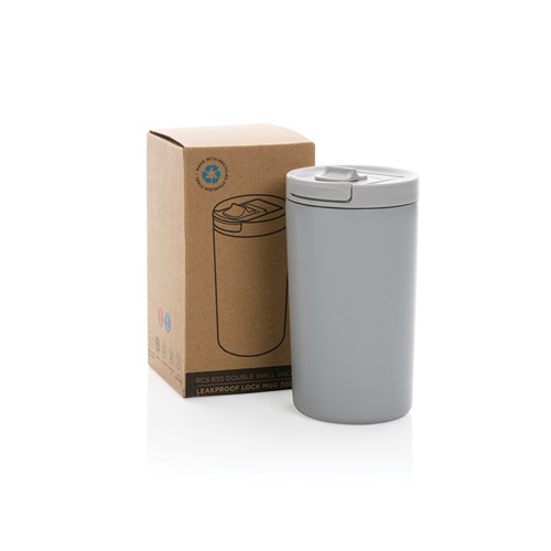 gray Taza con cierre hermético RCS RSS al vacío de doble pared