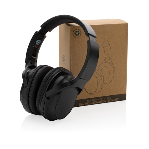 black Auriculares Elite inalámbricos RCS plástico reciclado