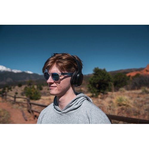 Casque sans fil pliable en plastique recyclé RCS Elite - 10