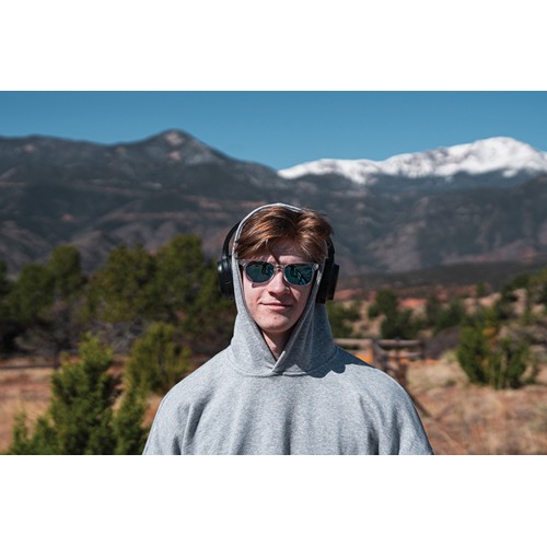 Casque sans fil pliable en plastique recyclé RCS Elite - 12