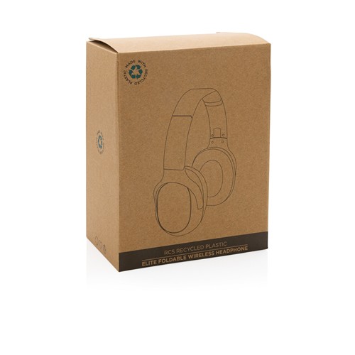 Casque sans fil pliable en plastique recyclé RCS Elite - 14