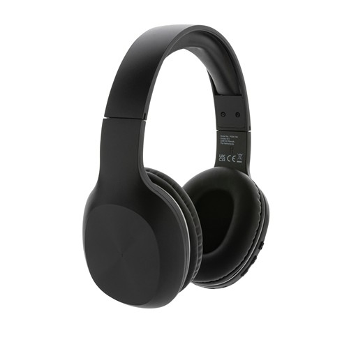 black Auriculares inalámbricos JAM de plástico reciclado RCS