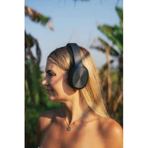 black Auriculares inalámbricos JAM de plástico reciclado RCS