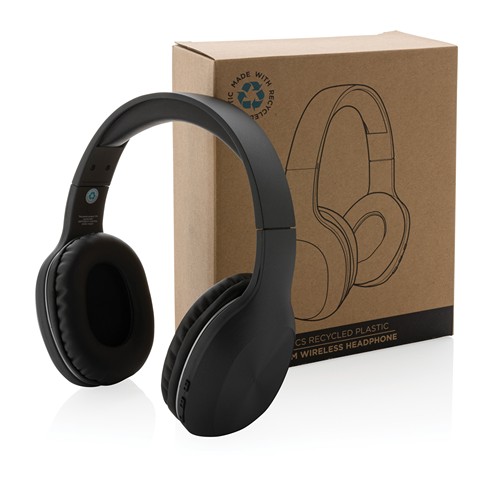 black Auriculares inalámbricos JAM de plástico reciclado RCS