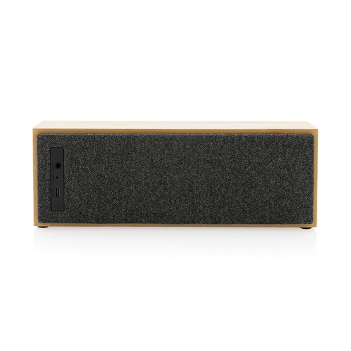 Haut-parleur sans fil 10W en bambou Wynn - 3