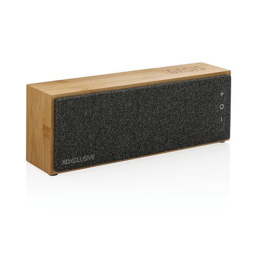 Haut-parleur sans fil 10W en bambou Wynn - 5