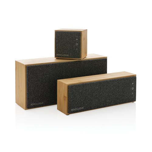 Haut-parleur sans fil 10W en bambou Wynn - 6