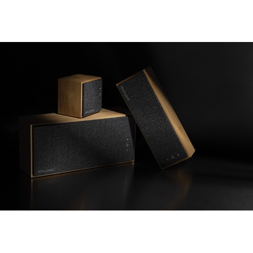Haut-parleur sans fil 10W en bambou Wynn - 8