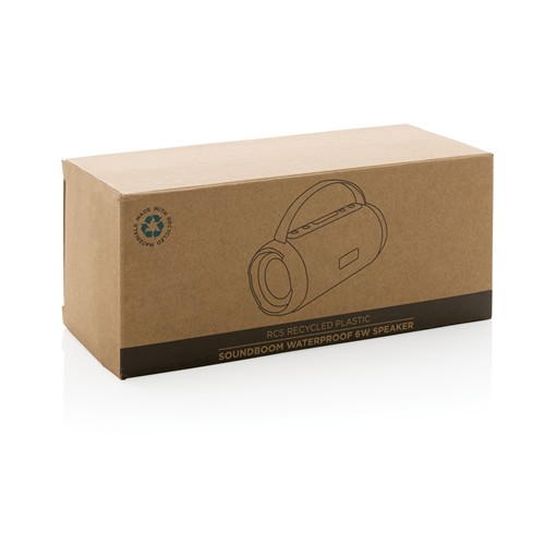 Enceinte étanche 6W Soundboom en plastique recyclé RCS - 9