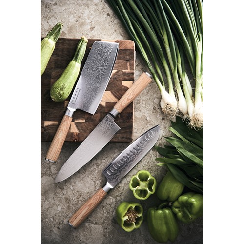 VINGA Couteau Santoku Hattasan Damascus - 5