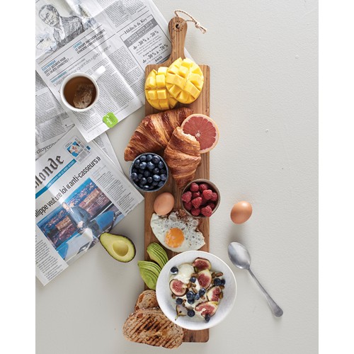 marrón VINGA Tabla de servir larga Buscot