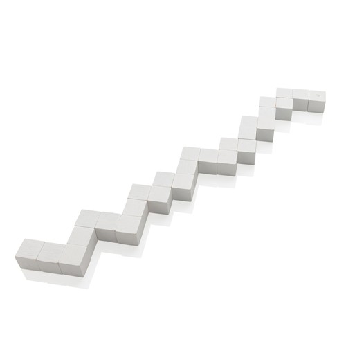 Casse-tête en bois dans une pochette en toile - 4