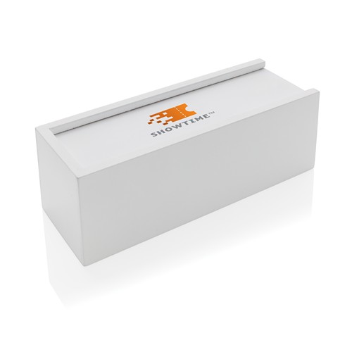 white Juego apilamiento de bloques de madera Deluxe