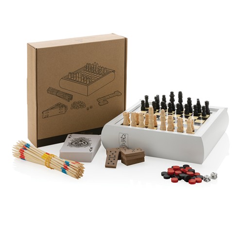 Set de jeux 5 en 1 en bois - 8