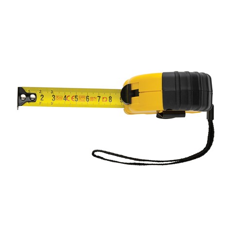 yellow Flexómetro de plástico reciclado RCS 5M/19 mm