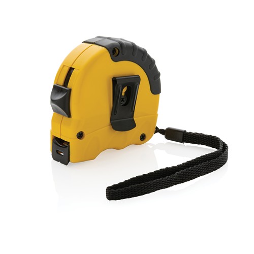 yellow Flexómetro de plástico reciclado RCS 5M/19 mm