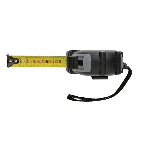 gray Flexómetro RCS de plástico reciclado Grip 5M/19mm