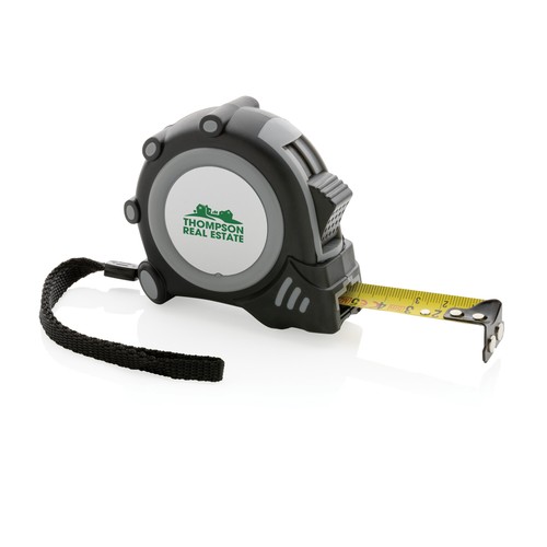 gray Flexómetro RCS de plástico reciclado Grip 5M/19mm